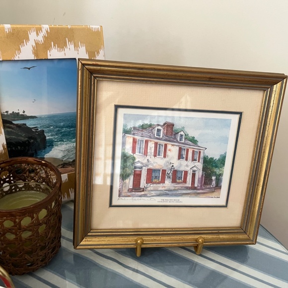The Pirate House, Historic Charleston, SC Framed Picture - Picture 2 of 5